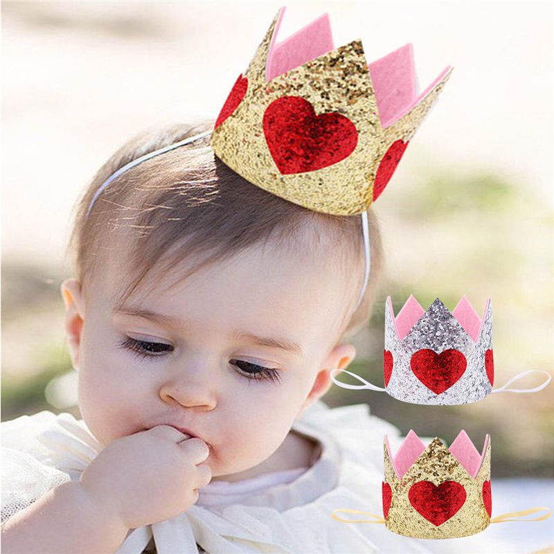 Child//Baby//Girl//Princess Birthday Party Crown Headband Hair Clip Hair Decor AU