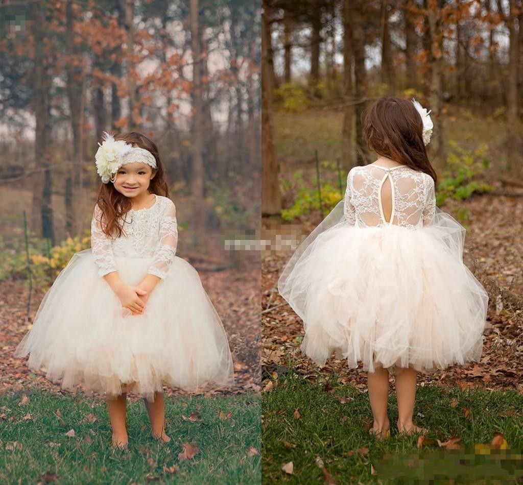 Poofy flower girl dresses Clearance