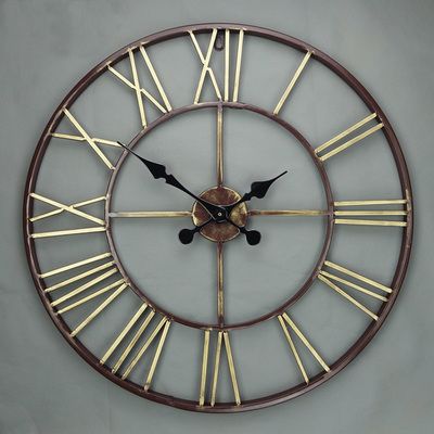 Relogio de parede de ferro Clearance