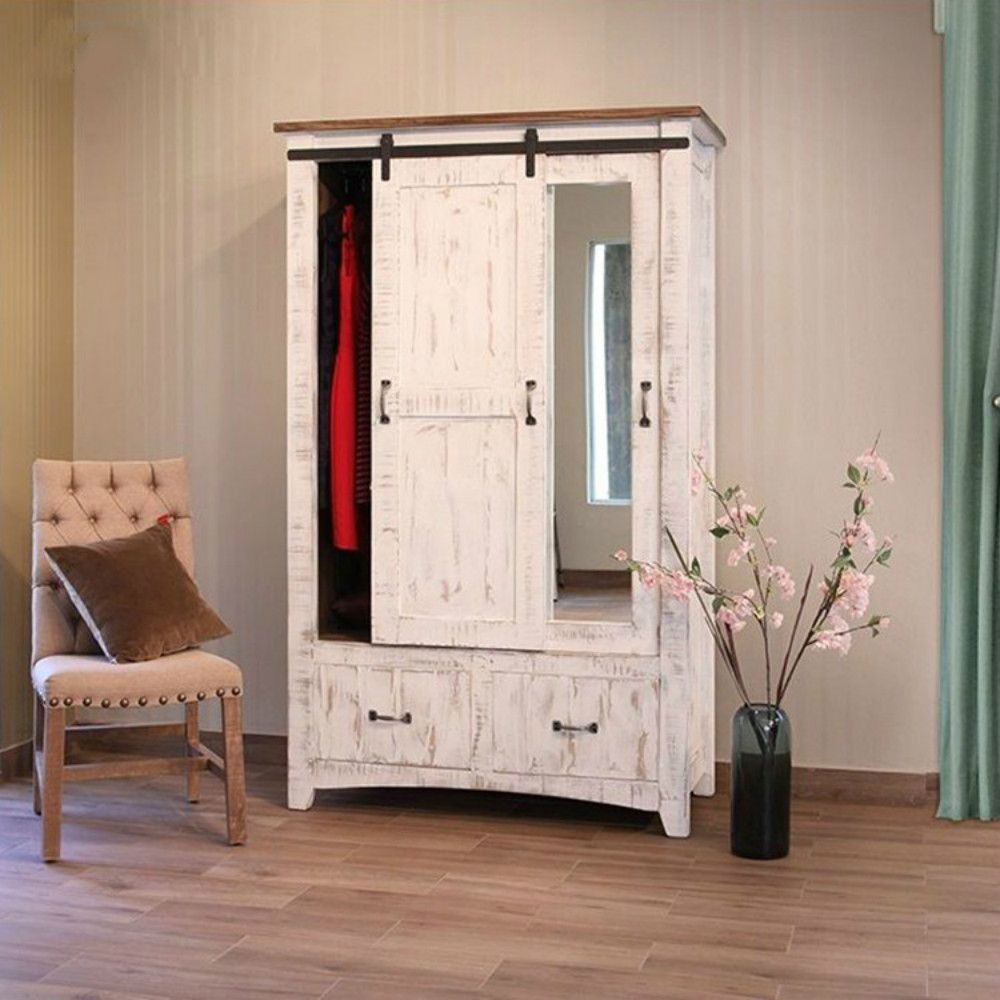2019 4 6 6ft Mini Single Cabinet Wood Sliding Barn Door Window
