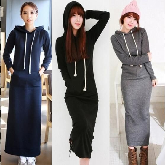 sporty sweater dress