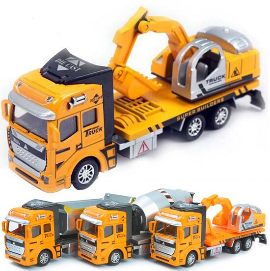 excavator and dump truck toy