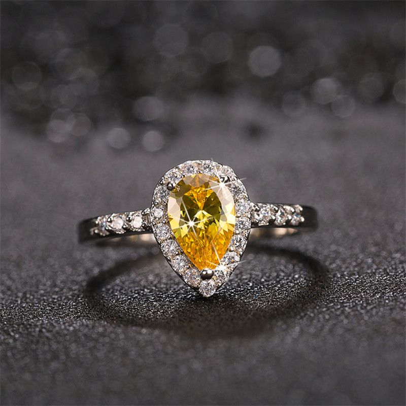 Luxury and Shining Fashion Hand Jewelry Cut Diamond Engagement Anniversary Ring Jewelry