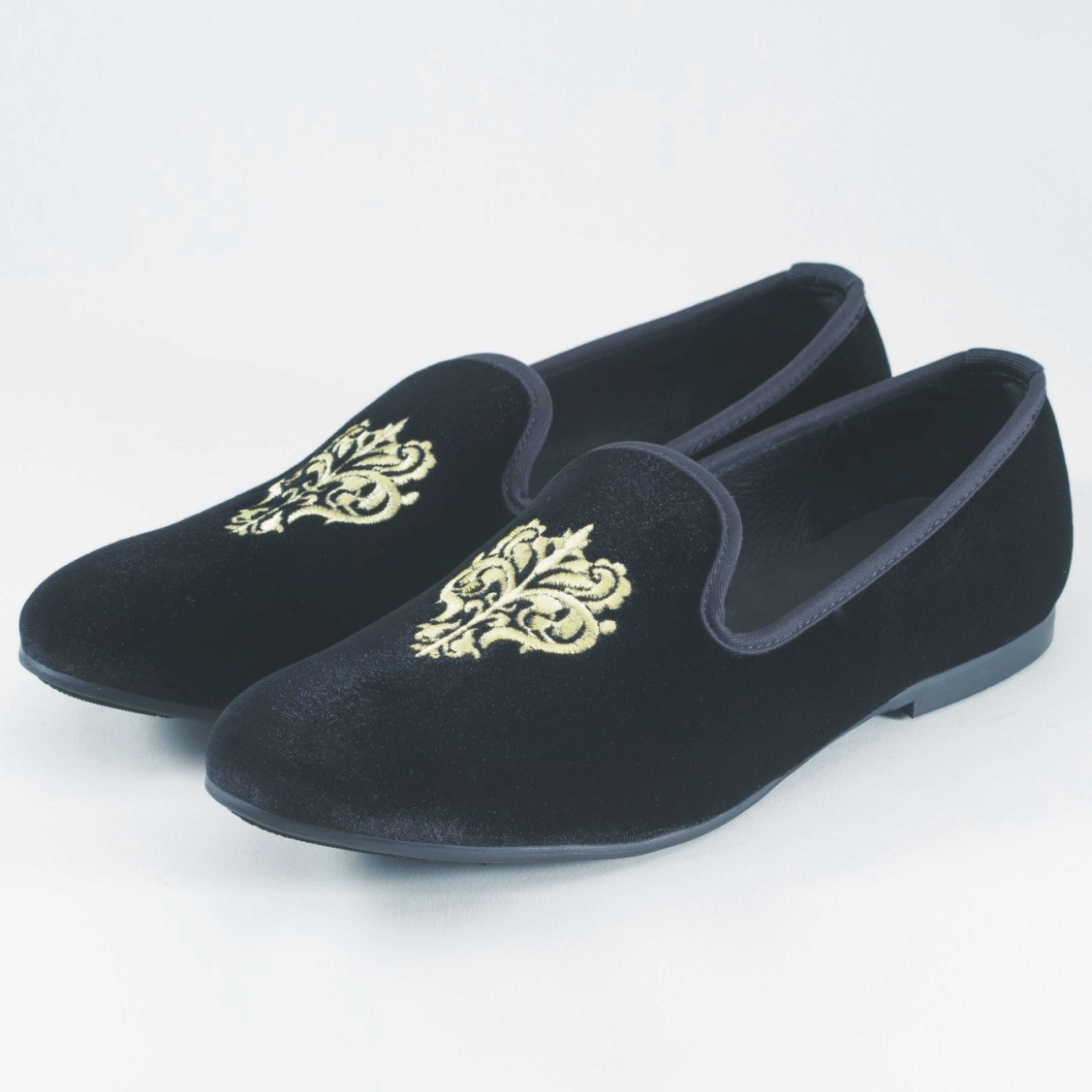black loafer dress shoes