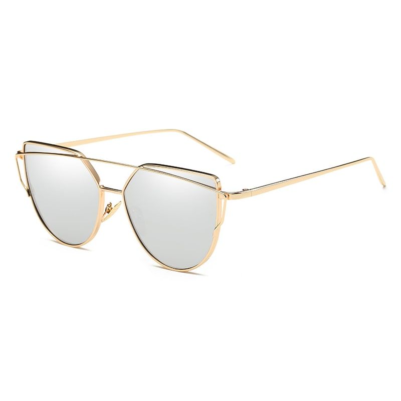 Golden Frame Srebrny Lustro Obiektyw