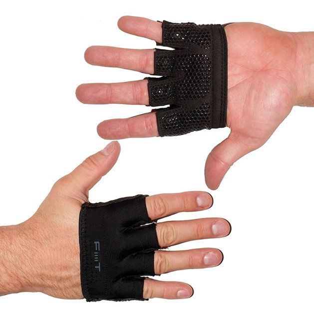 2021 Black 4 Fingers Gym Sport Glove Power Exercise Mitt Designer Club