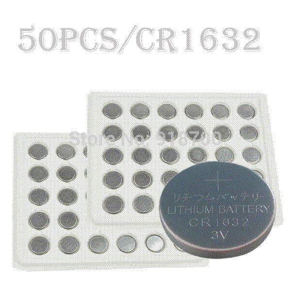 100 X CR1632 DL1632 LM1632 CR 1632 Batteries Button Cells Lithium 3V