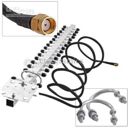 Acheter Gros 2 4ghz 25dbi Yagi Wireless Wifi Antenne Rp Sma Femelle Lots100 De 883 9 Du Etoceramics Dhgate Com