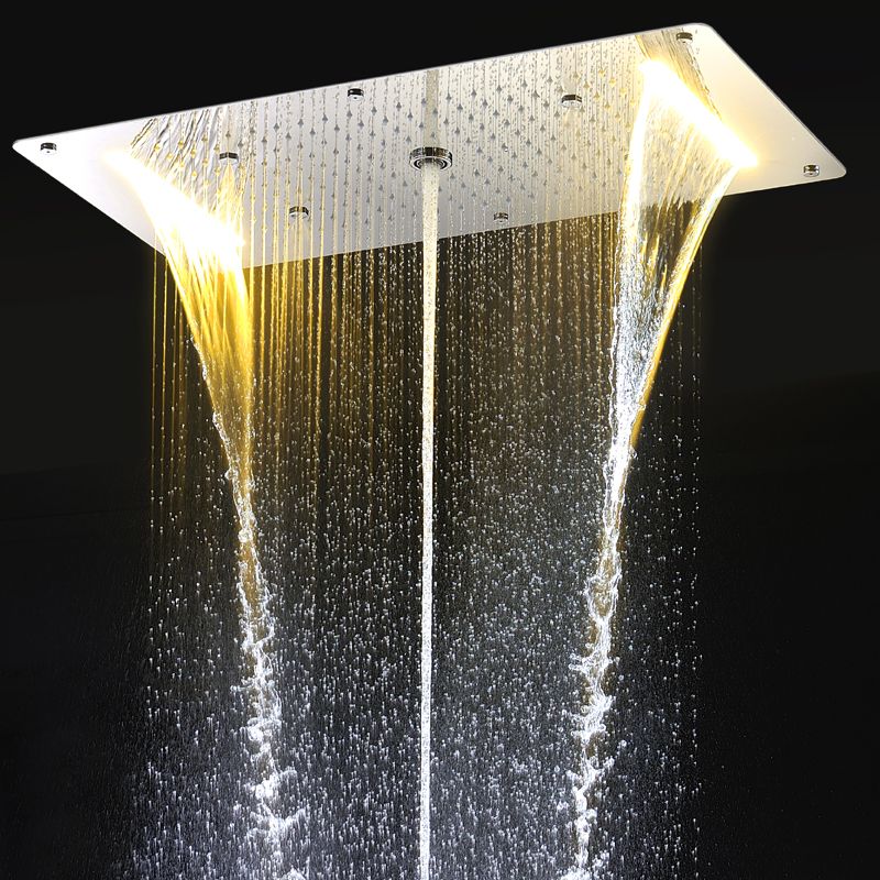 2021 Body Jets Shower 380*700mm Rainfall,Waterfall,Mistfall And Water