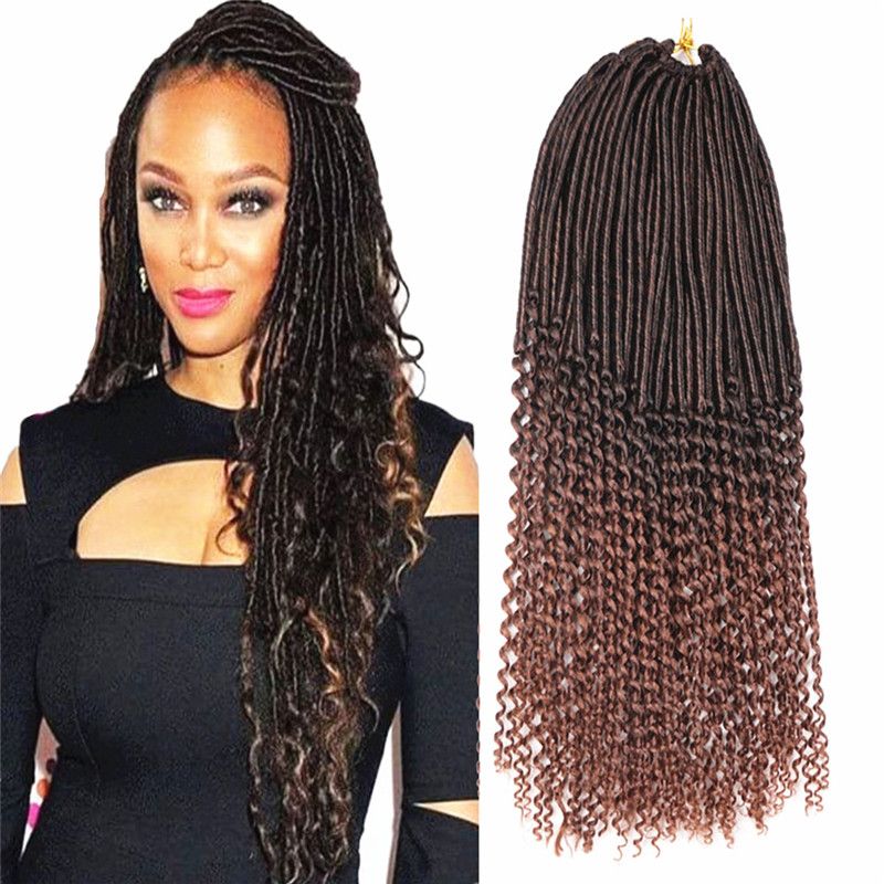 2020 Mtmei Goddess Faux Locs Curly Ends Crochet Braid Hair 20