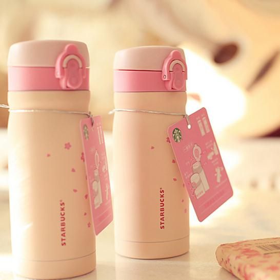 starbucks pink flask