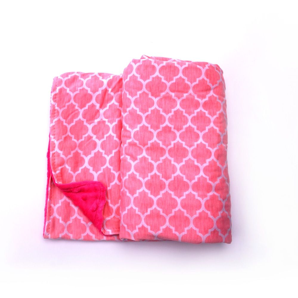 Quatrefoil Minky Blanket Wholesale Blanks Baby Cover With Soft