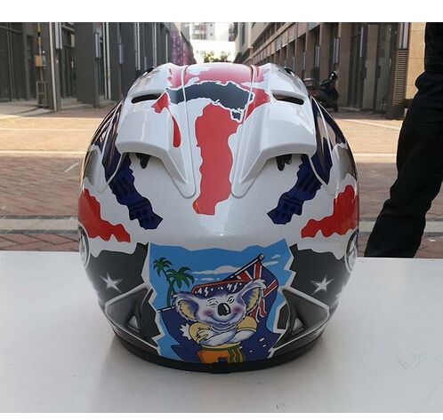 2017 nuevo casco Arai RX 7 RR5 Doohan casco moto de carreras Cara completa