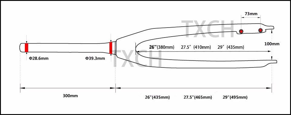 La Mejor Horquilla JAVA 26 29er Bicicleta De Montaña Con Horquilla De Fibra De Carbono 26 27.5 29 Pulgadas Bicicleta De Java De Carbono Horquilla Mtb Bifurca 1 1 8 28.60mm De 64,96 € | DHgate