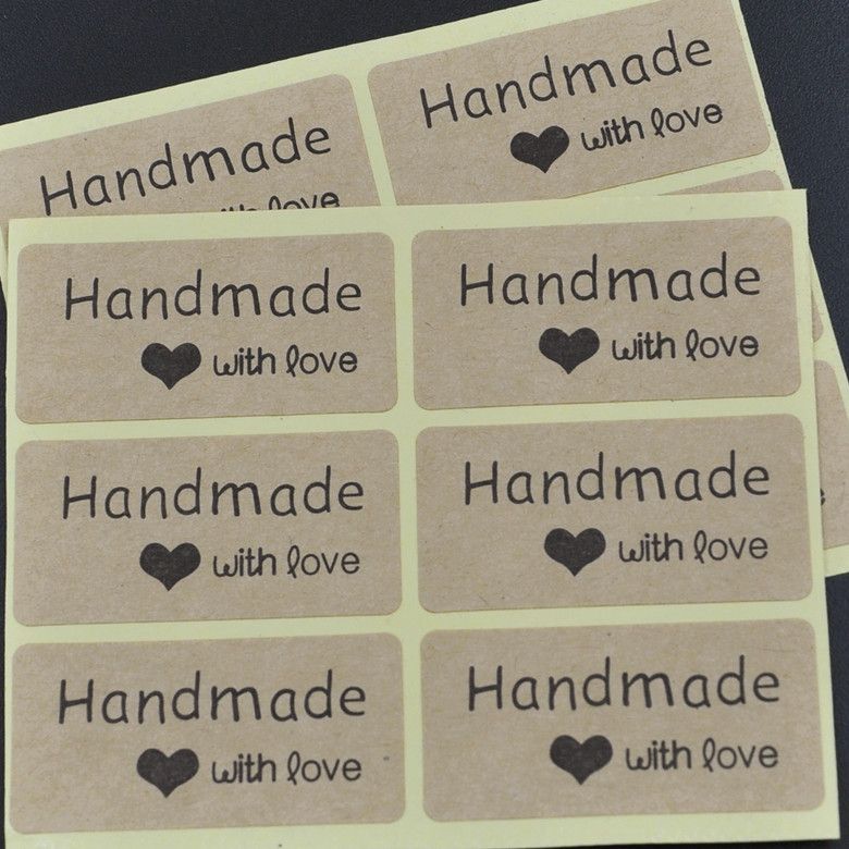 Satin Al Fabrika Dogrudan 4 2 Cm Kraft Etiket Etiketleri El Yapimi Ask Cikartmalari Kraft Etiketler Sticker Diy El Yapimi Icin Sizdirmazlik Yapistirici Tl8 57 Dhgate Comda