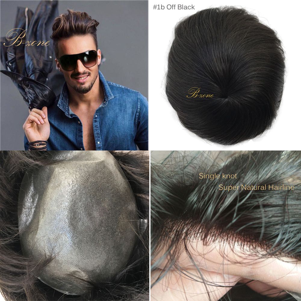 Stock Mens Toupee Indian Remy Hair 8 Stock Mens Toupee Indian Remy Hair 8