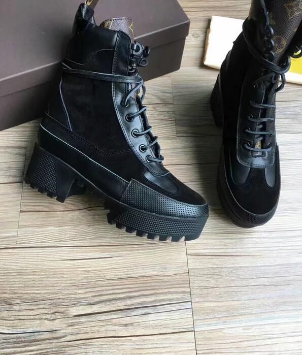 genuine leather combat boots womens