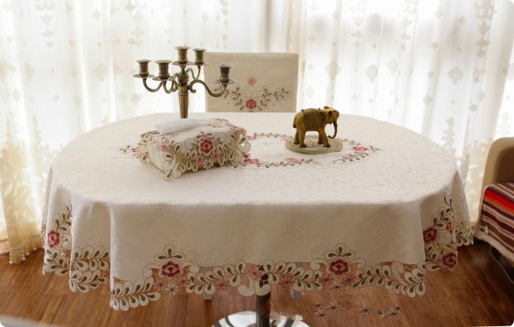 Oval Shape Tablecloth Fabric Toalha, Dining Room Tablecloths Oval