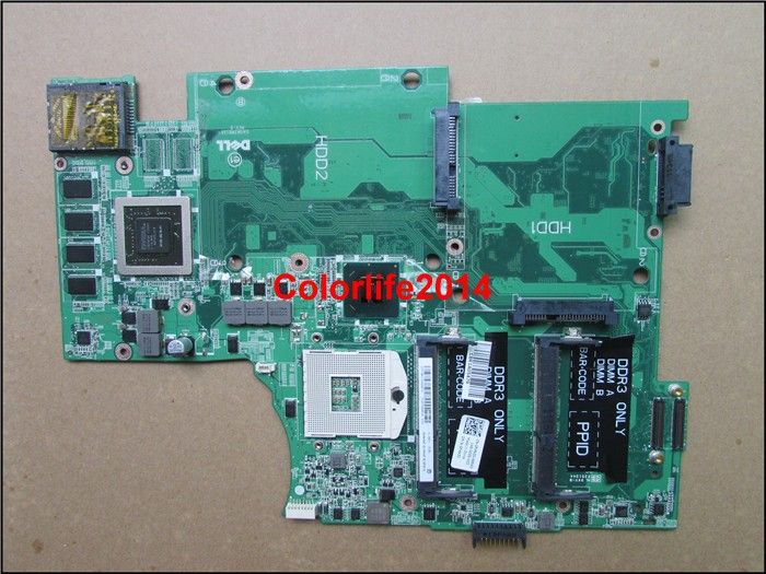 For DELL XPS L702X Intel Motherboard w// NVIDIA GT-555M 3GB DAGM7MB1AE1 YW4W5