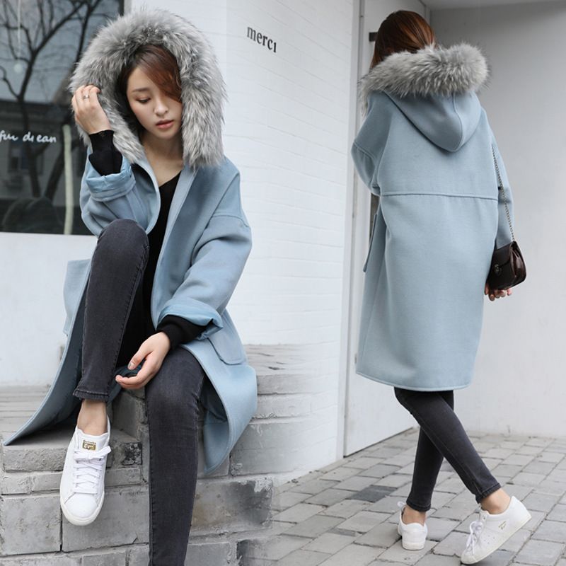 2017 Korean Style Autumn Winter Jacket Women Basic Coat Elegant Faux ...