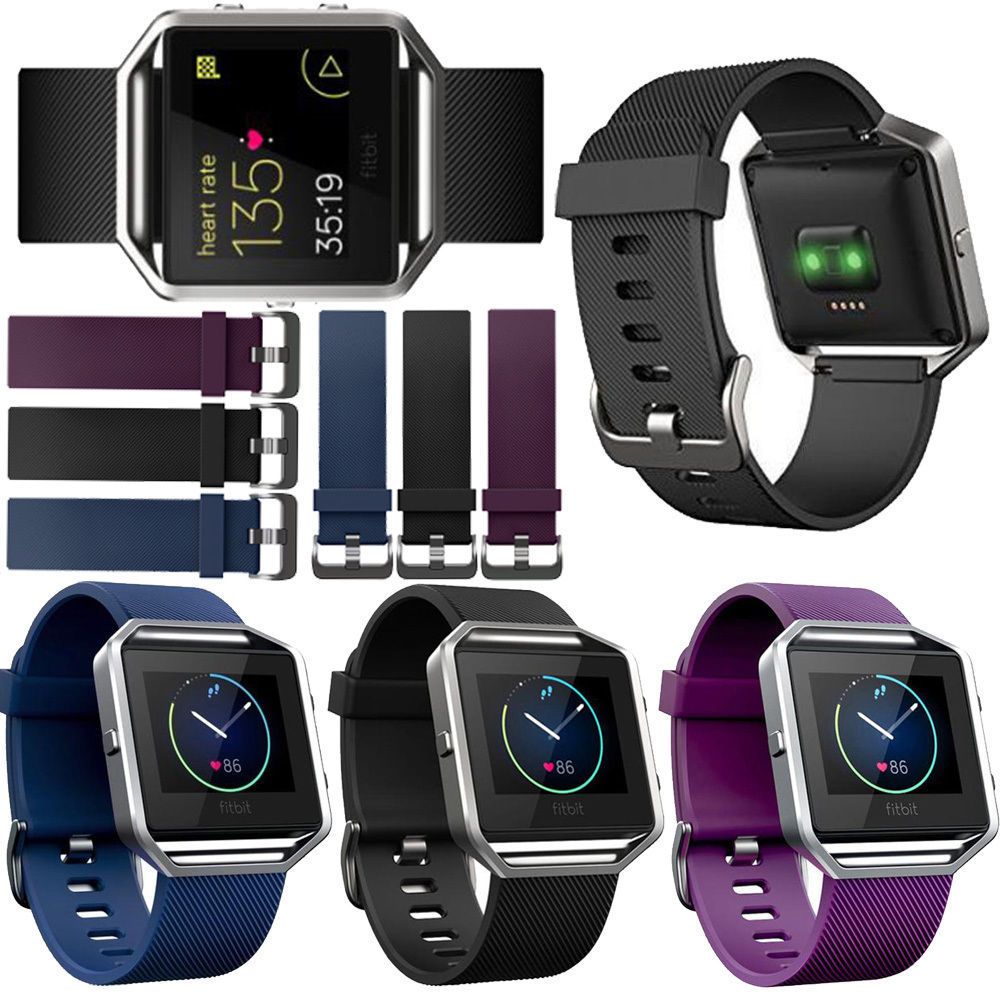 fitbit blaze silicone bands