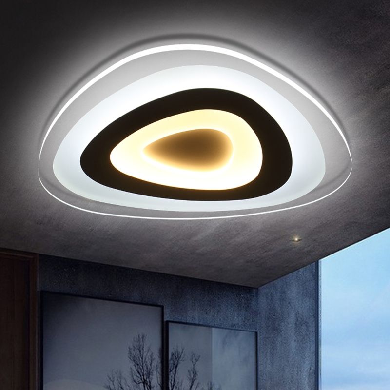 modern flush mount lighting