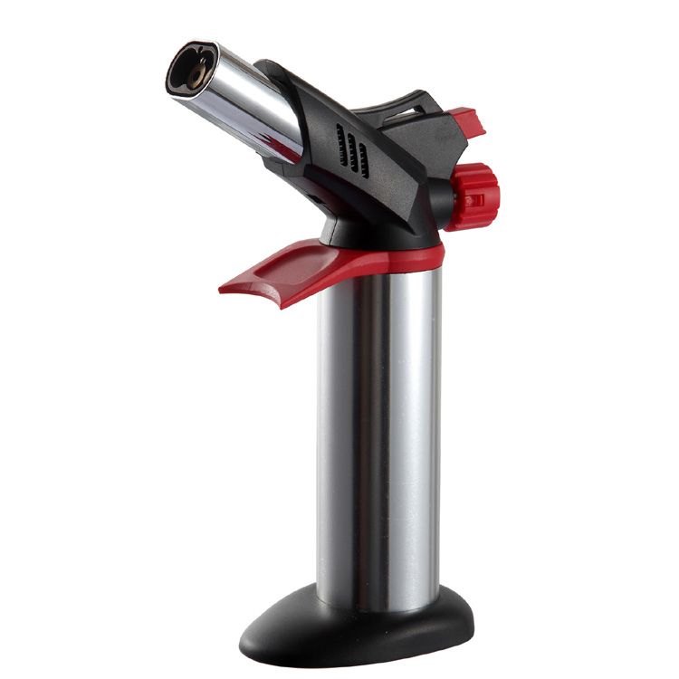 2021 Double Flame Torch Lighter Gas Culinary Butane Gas Cooking Torch