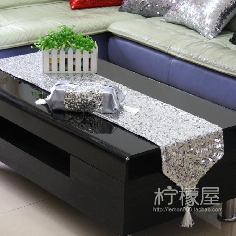 Cloth Round Sequins Shiny Silver Gift Table Runner Bugab European Cloth Round Sequins Shiny Silver Gift Table Runner Bugab European Flag Dining Tablecloth Bed
