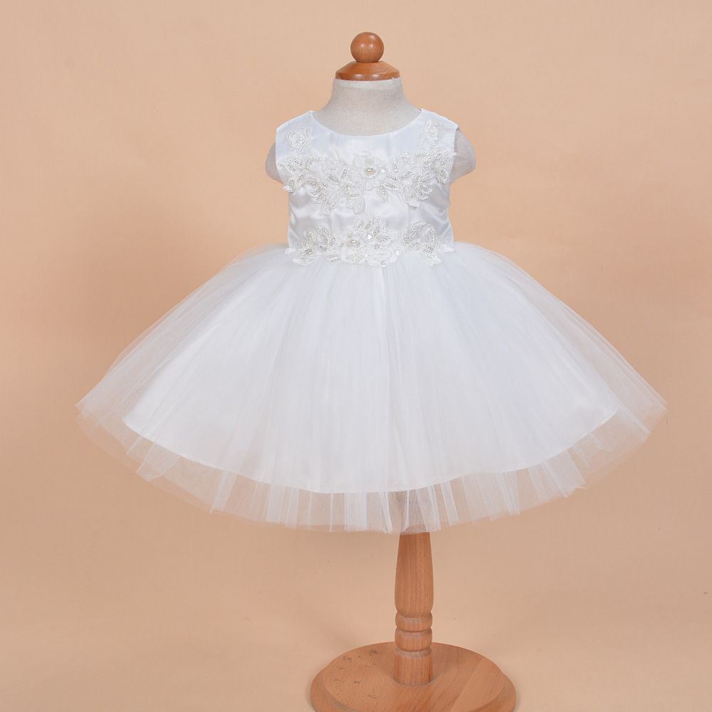 Acheter Robe De Bapteme Bebe Pleine Lune Robe De Printemps Princesse De Cent Jours Princesse Princesse A Trois Pieces De 15 15 Du Myjoy168 Fr Dhgate Com