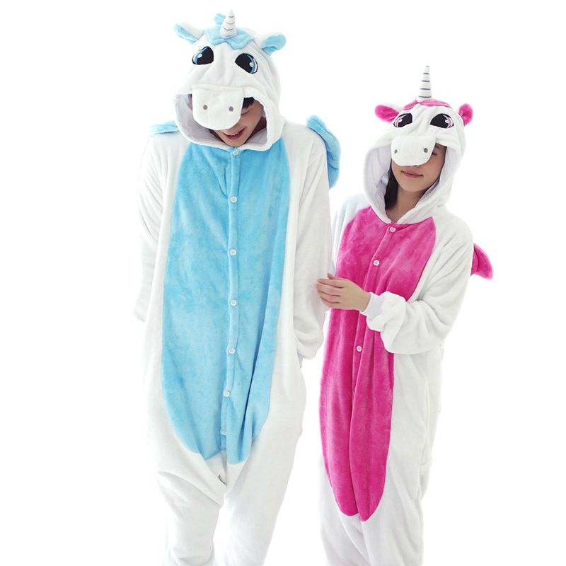 Rosa Unicornio Caballo Pijama Historieta Cosplay Adulto Unisex Unisex Homewear Onesies Para Adultos Animales Pijamas Hombres Mujeres Pijama Unicornio De 17,6 € | DHgate