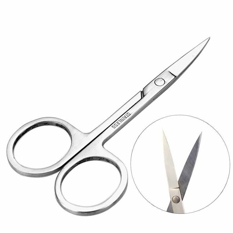 Makeup Eyebrow Scissor With Sharp Head Stainless Steel Women Brow
