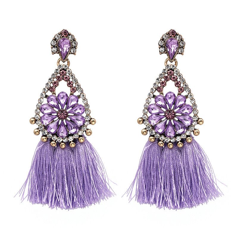 Pendientes De Flecos Retro De Spaloria Las Mujeres Declaran Pendientes De Flecos Retro De Spaloria Las Mujeres Declaran