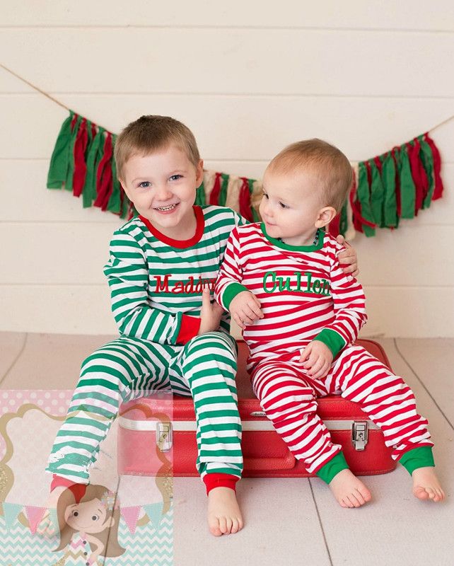 baby boy holiday pajamas