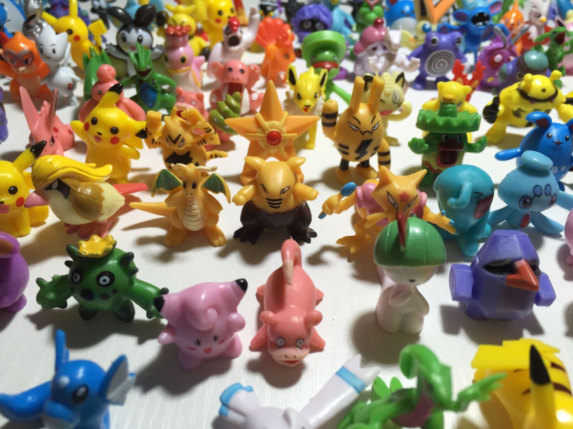 Pokemon Kawaii Camouflage Pikachu Action Figure Anime Cosplay Pocket  Monsters Model Surprise Toys 