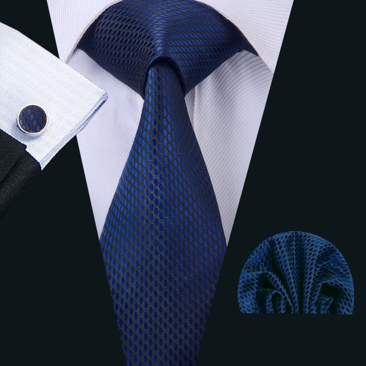 Grosshandel Klassische Seide Manner Krawatten Blaue Krawatte Sets Dot Herren Krawatten Krawatte Einstecktuch Manschettenknopfe Sets Jacquard Gewebt Meeting Business Hochzeitsfeier N 1511 Von Doris 0115 4 71 Auf De Dhgate Com Dhgate