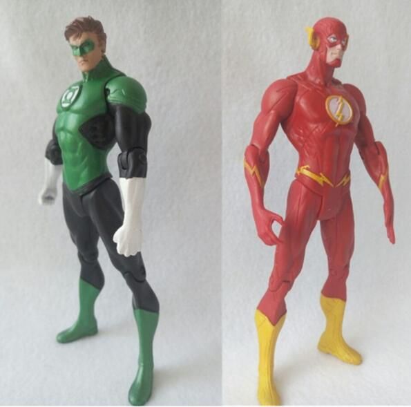 Grosshandel Action Figur Spielzeug Der Flash Man Green Lantern Action Figuren Sammler Pvc Modell Spielzeug Geschenk Fur Kinder cm Von Starone 13 86 Auf De Dhgate Com Dhgate