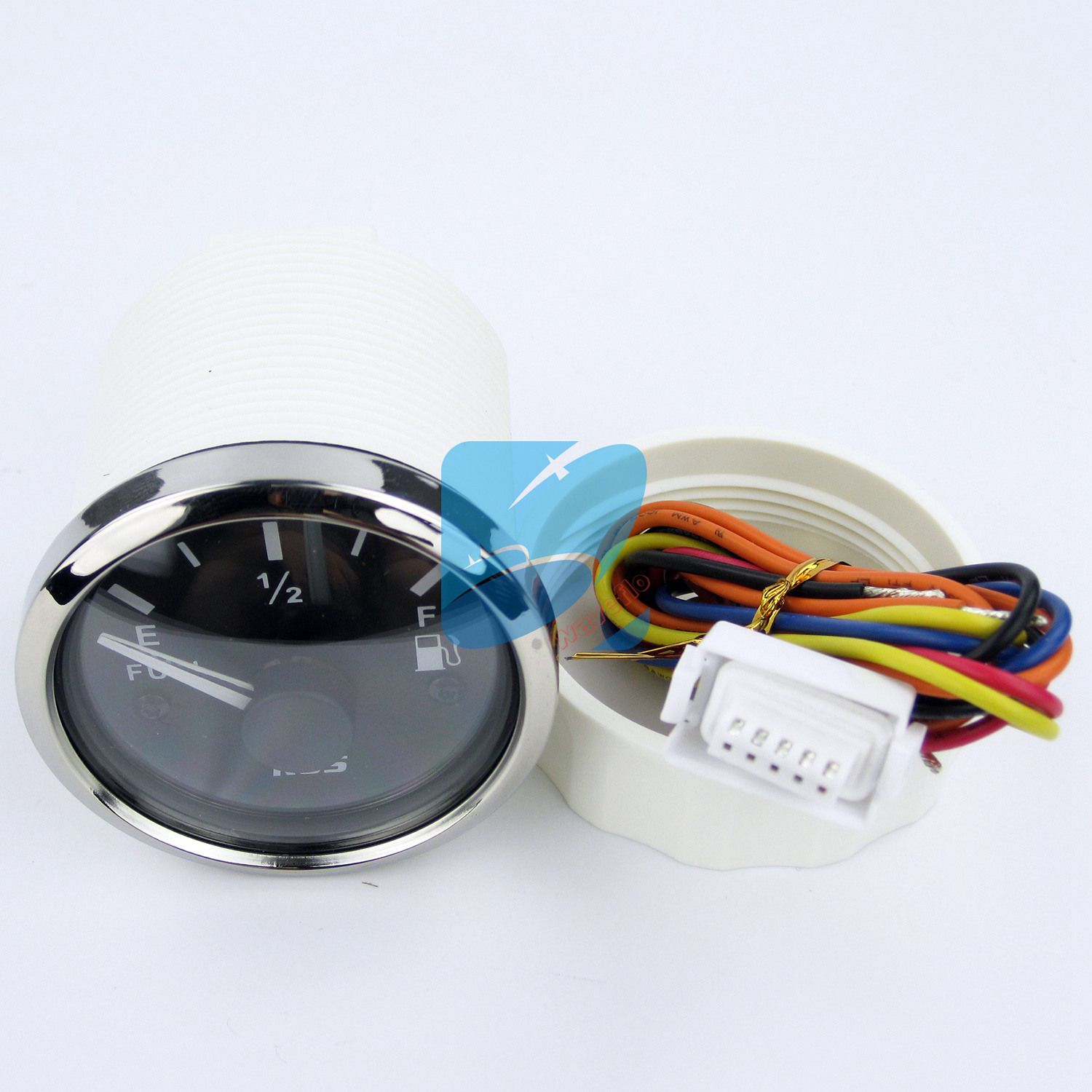 KUS Fuel Level Gauge Boat/Marine Fuel Tank Level Guage 12/24V 52mm 240