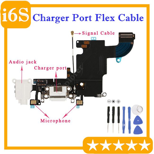 Charger Charging Port Dock Headphone Audio Micro Connector Flex Cable