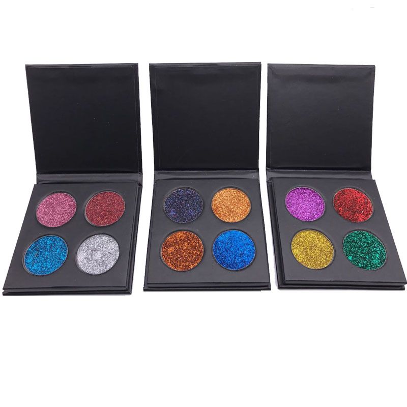 black sparkly eye makeup