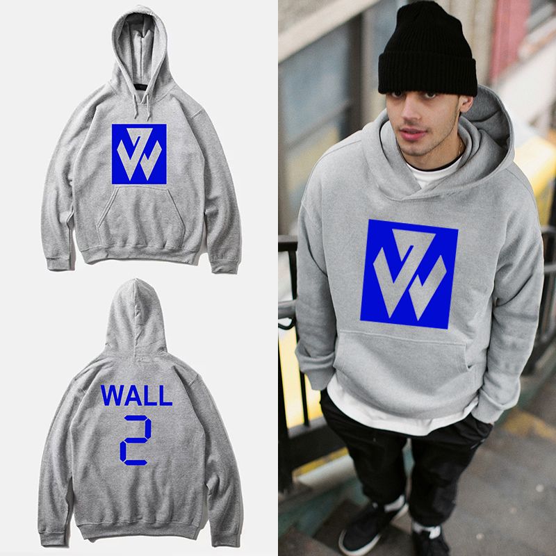 Basketball Jersey Hoodies Coat Hip Hop 