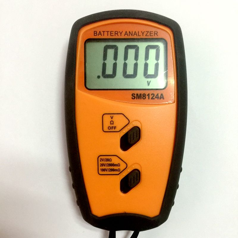 Battery Resistance Voltmeter Internal Impedance Meter Resistance Tester