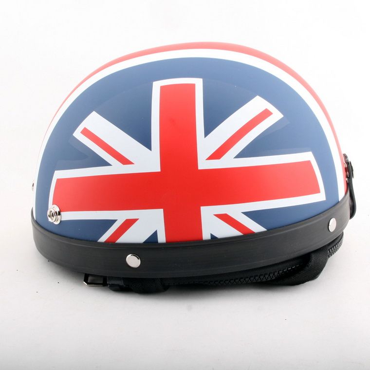 Fashion British Union Jack British Motorcycle Helmet Electric Bicycle