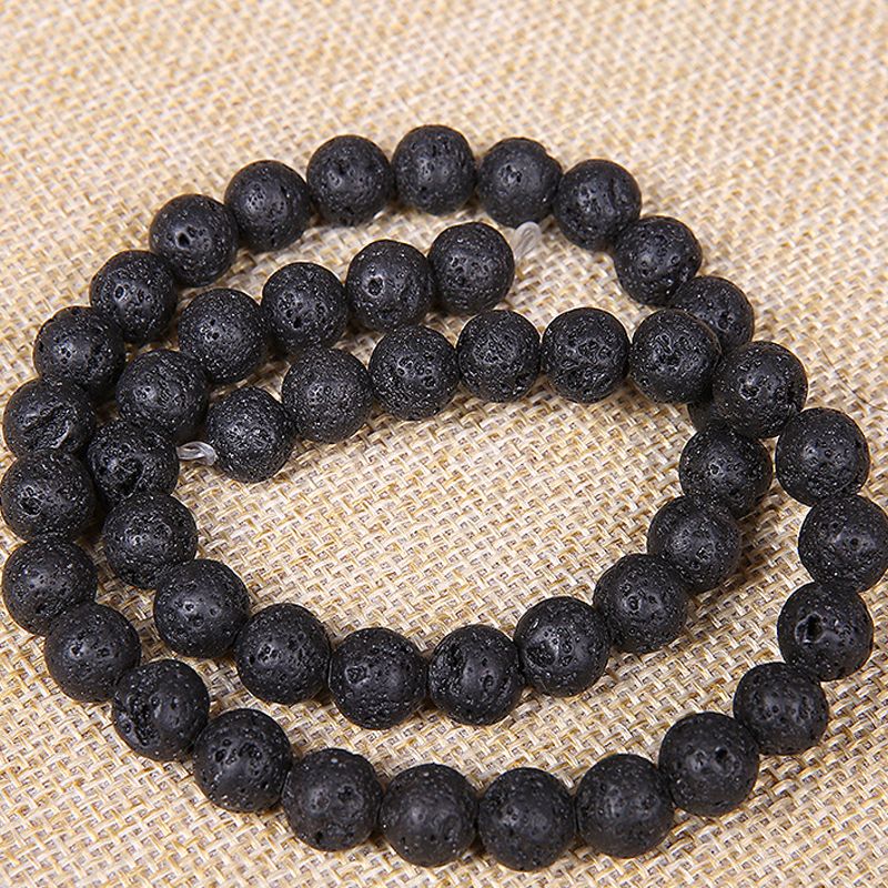 Make Eye-catching Jewelry Using Unique Wholesale lava stone beads 