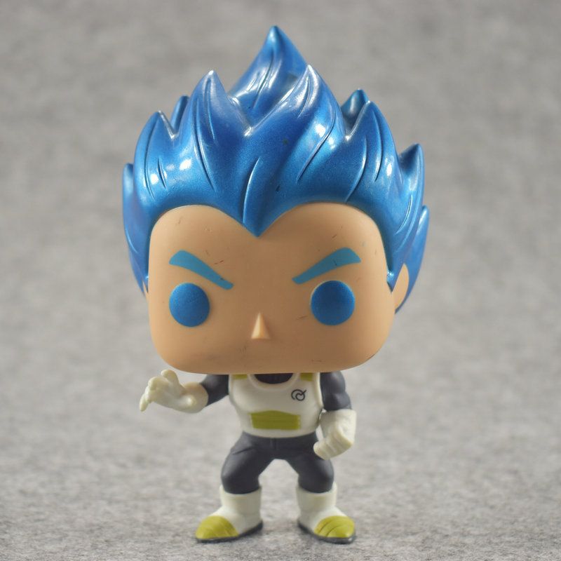 Nueva venta caliente Q versión FUNKO Pop nueva Dragon Ball Z azul Super Saint Seiya vegeta Colección PVC en caja 10CM Nueva venta caliente Q versión FUNKO Pop nueva Dragon Ball Z azul Super Saint Seiya vegeta Colección PVC en caja 10CM