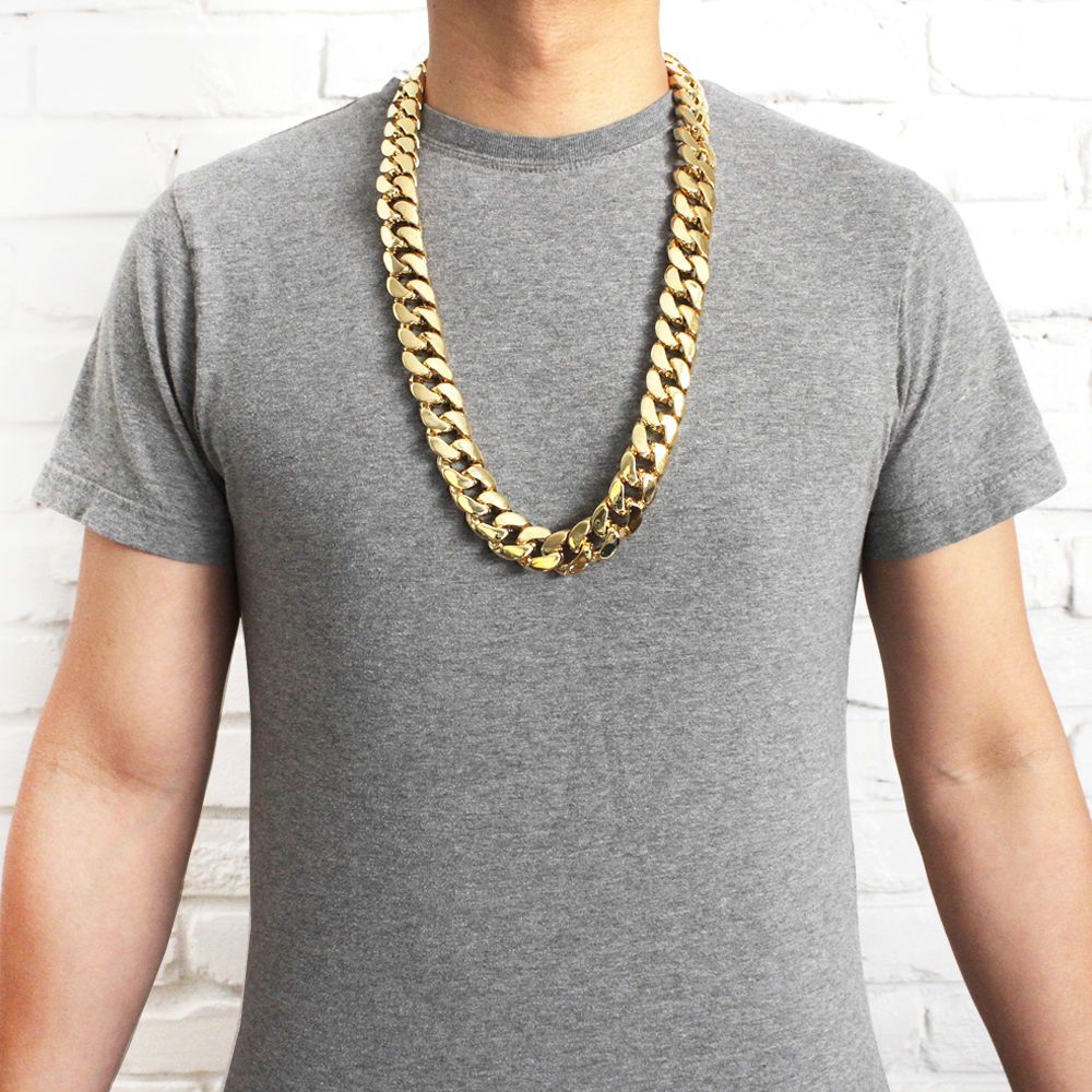 Miami Cuban Link Necklace 22mm 30 Box 