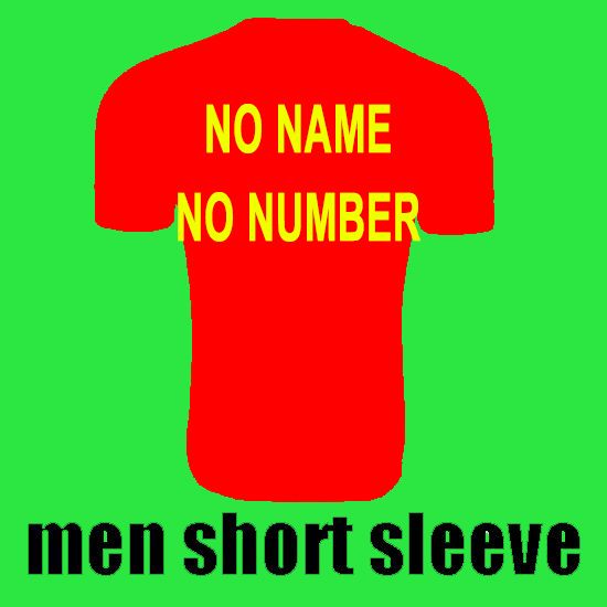 Men jersey no name no number