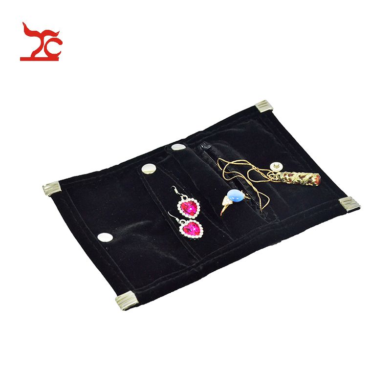 black velvet pouch bag