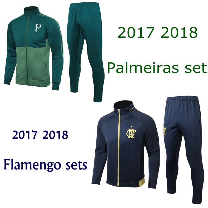Compre 2017 2018 Palmeiras Flamengo Fatos De Treino De Futebol Casa De Vigilância Formação Jaqueta Calças Sportwea De Wenxuan_0920, $80,53 | Pt.Dhgate.Com