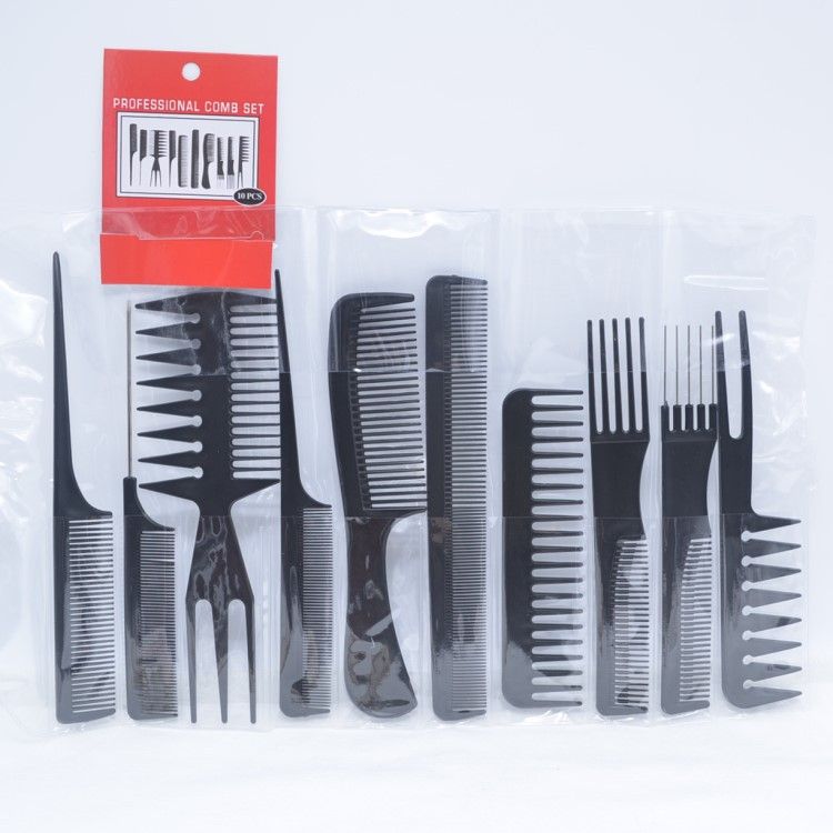 Professional Hair Brush Set Comb Salon Barber Anti Static Hair