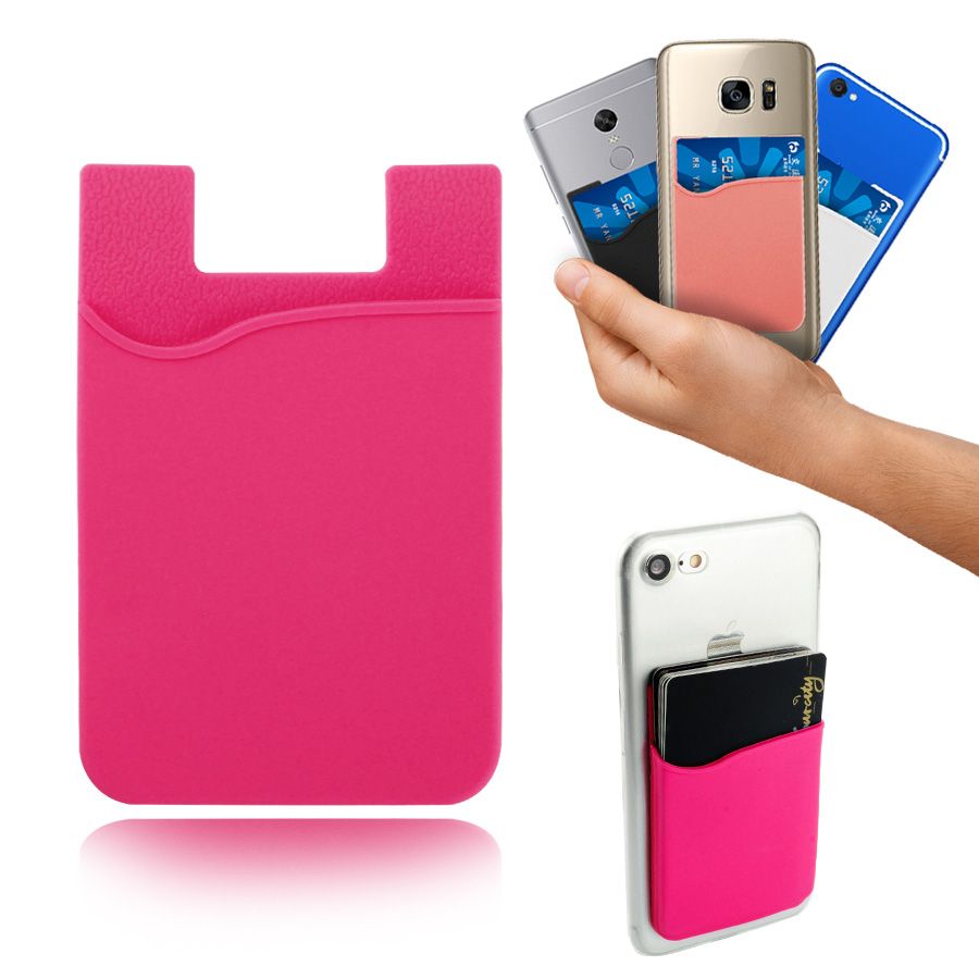 phone case card holder sticker